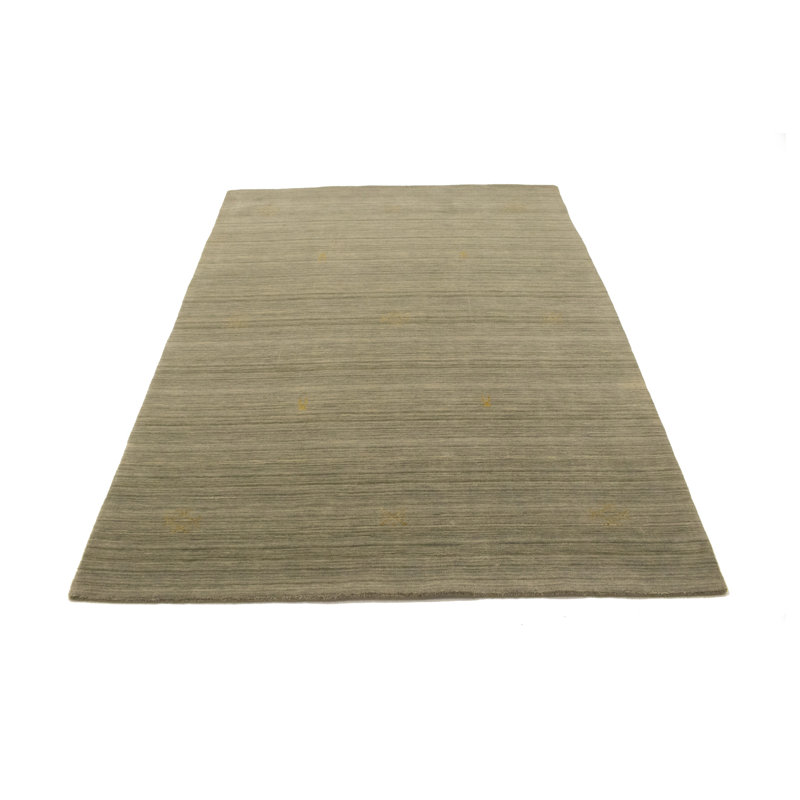 Tapis oriental beige tribal 6X8 Ameley
