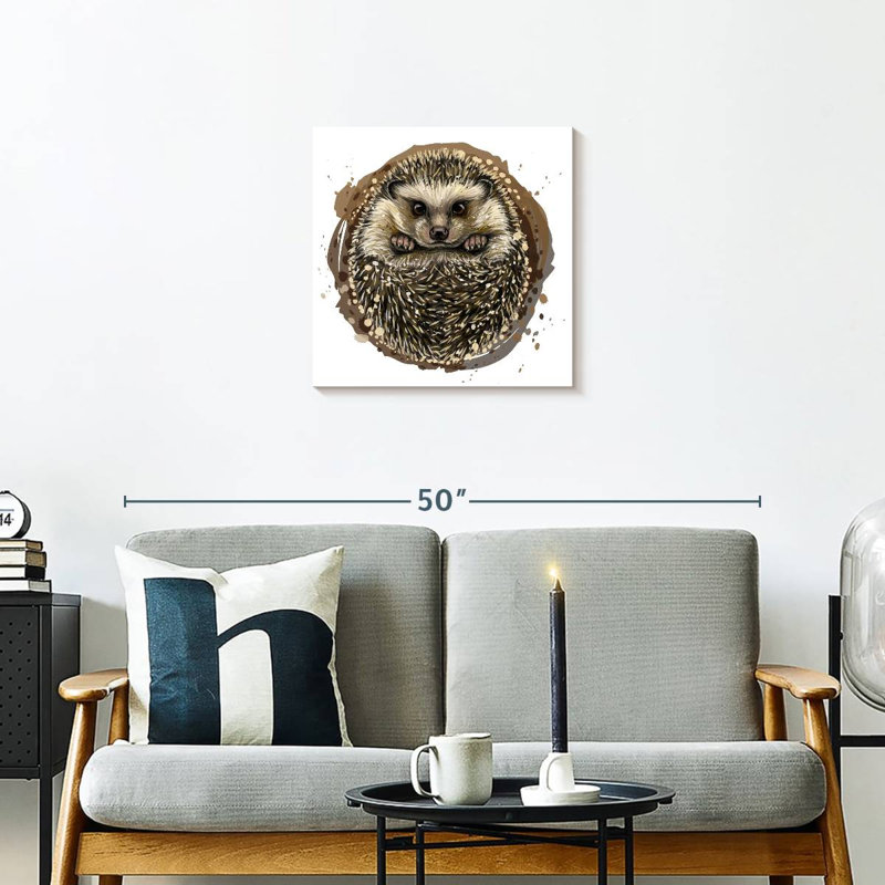 Crowle Joyful Hedgehog, 20" H x 20" W