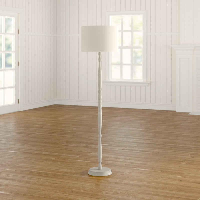Anacortes 164cm Cream Traditional Floor Lamp