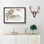 Bird By The Flowers by Kono Bairei - Single Picture Frame Painting-55466097-55466096