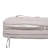 Outdoor Rope Chaise Lounge w/Adjustable Backrest, Teak Look Acacia Wood Side Table & Beige Water-Resistant Cushion-2127707215