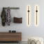 Ashtynn 1-Light LED Wall Light Black Flush Mounted Sconce