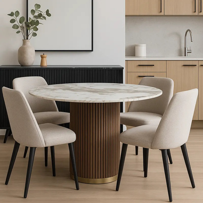 Doucoure Round Dining Table