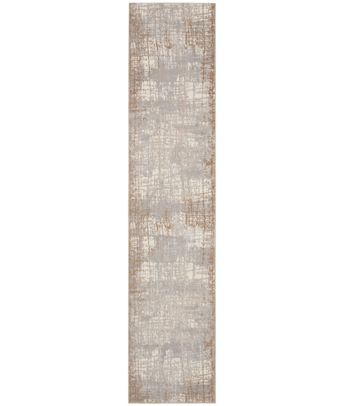 Abstract Indoor Rug, Runner 2'3" x 10'