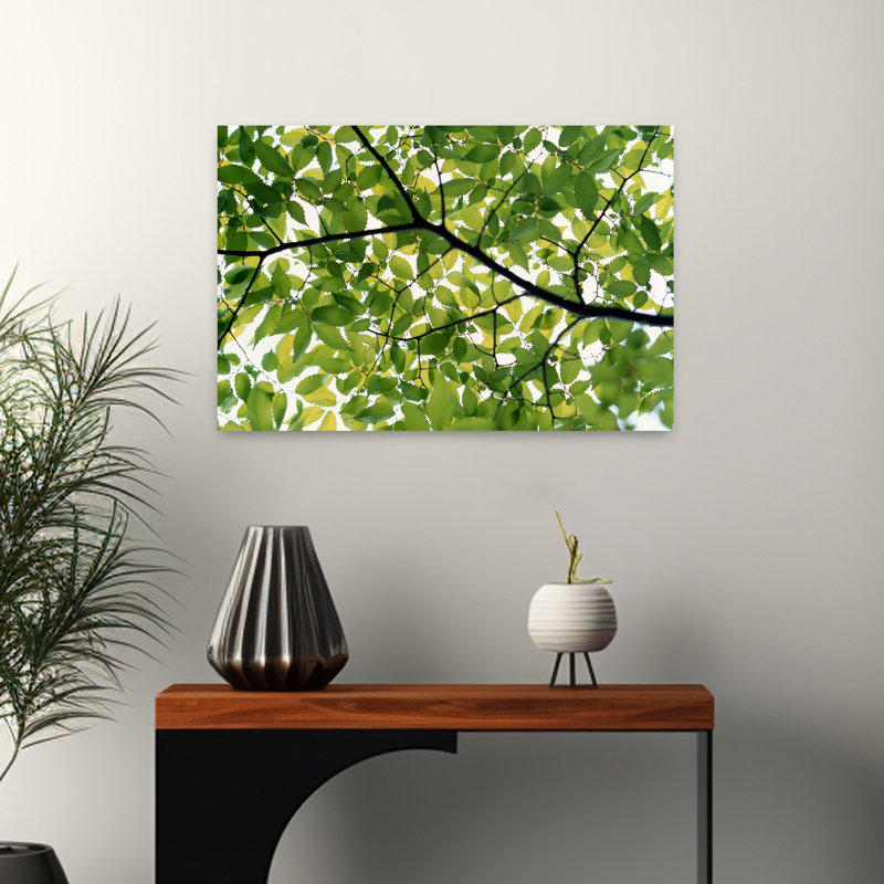 Arbre rétro contemporain rétro-éclairé, H 16 po x l 24 po