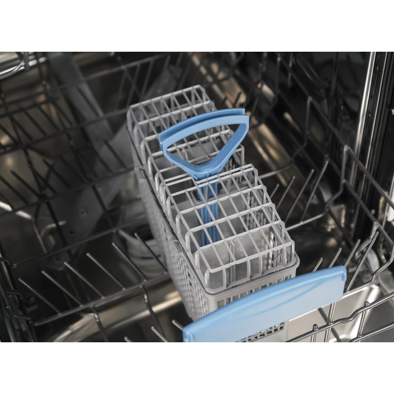 Danby 51 Decibel ENERGY STAR Certified Built-In Dishwasher Stainless Steel, Black