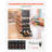Pegboard Display Stand with 30 Hooks Pegboard Panels Display with a Plate Black