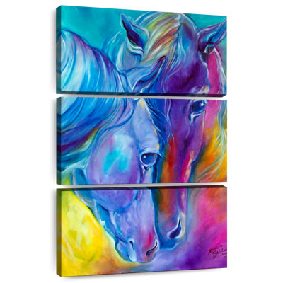 Brampt Color My World avec des chevaux qui aiment les esprits