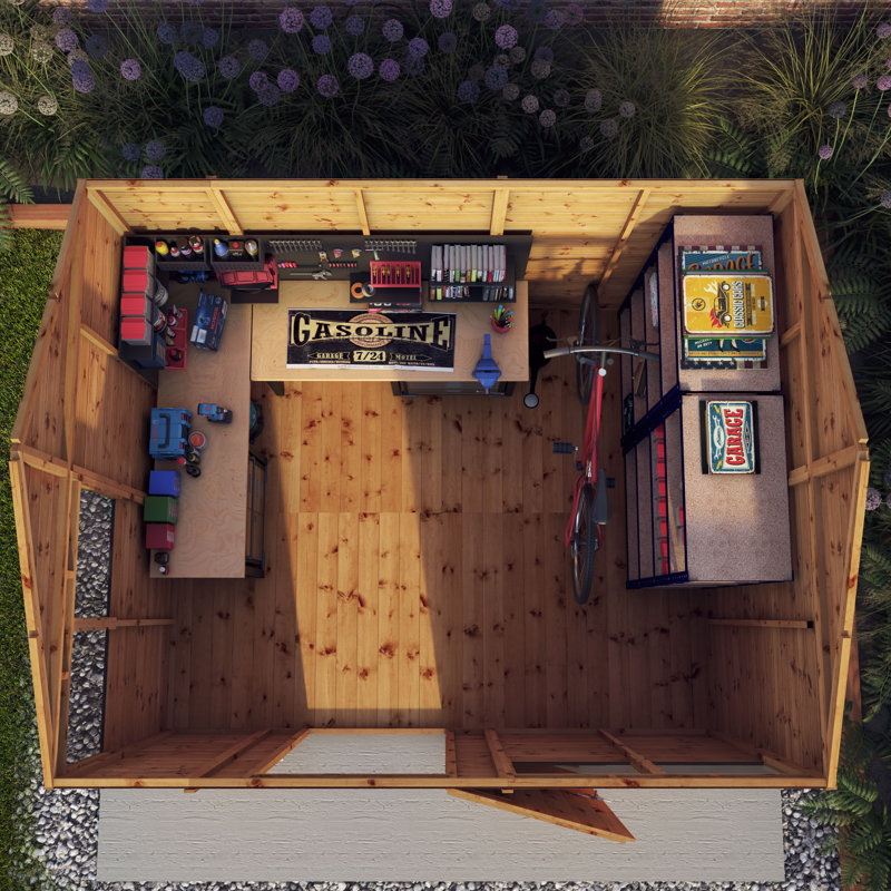 Mercia 10 x 8ft Shiplap Apex Shed