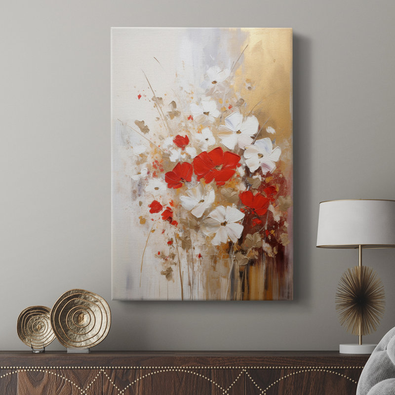 FLORAL Series CCXCVI - Gallery Cavas sur mesure, H 36 po x l 24 po
