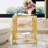 End Table With Square Top And Shelf For Living Room-287789114