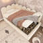 Lit de jour rembourré avec rangement hydraulique, canapé-lit simple simple, structure à lattes en métal pour une durabilité et un confort accrus-319214685