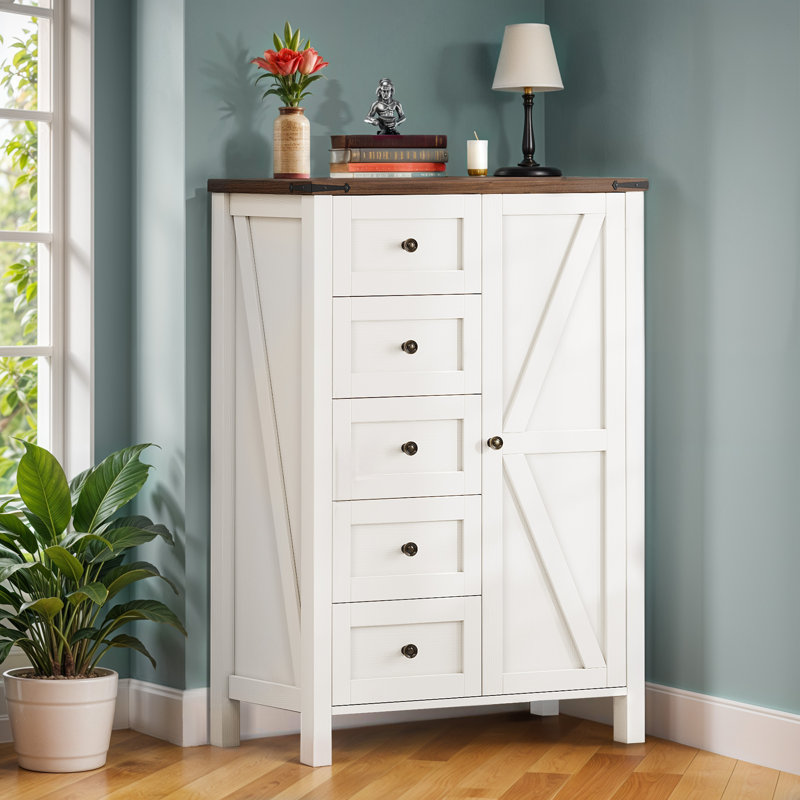 Commode 5 tiroirs Sheran