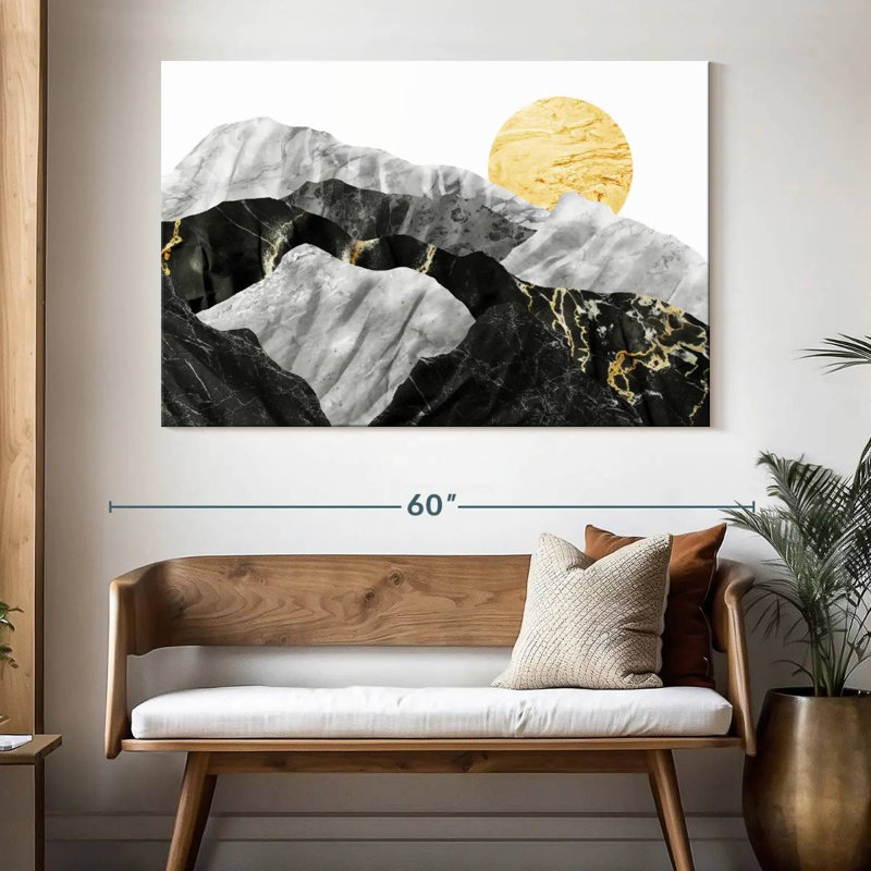 Avery Marble Landscape IV, 34" H x 51" W