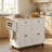 Nikayia 43.3"W Solid Wood Kitchen Island with Drop Leaf-212237801