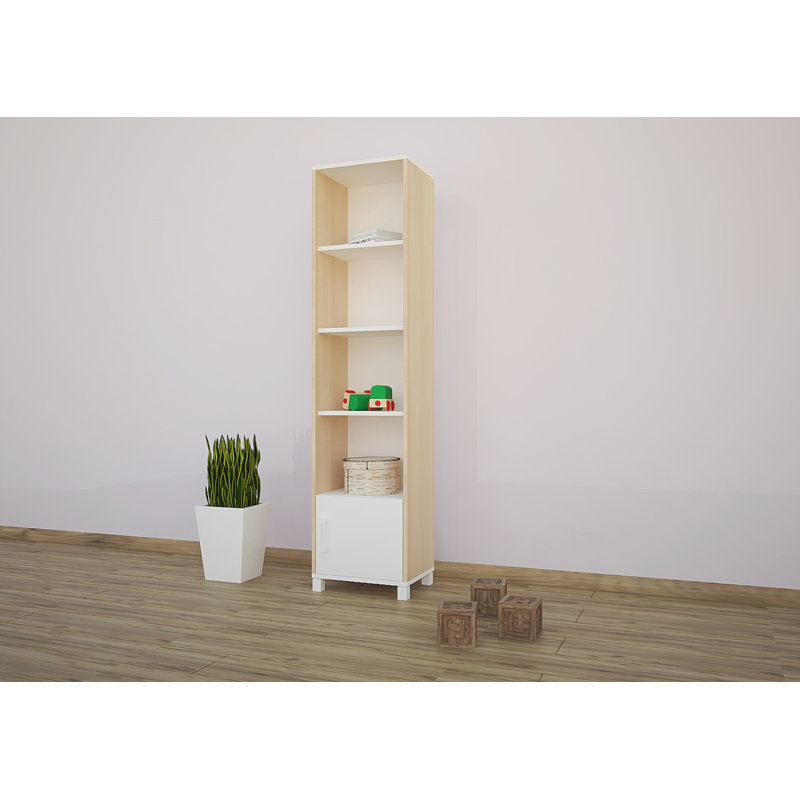177cm H X 45cm W Cube Unit Kids Bookcase, Bright Pear Tree