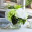Vase à fleurs en verre transparent de 5 pouces de largeur-265049688