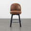 Tabouret de comptoir pivotant rembourré-953763481-953763482