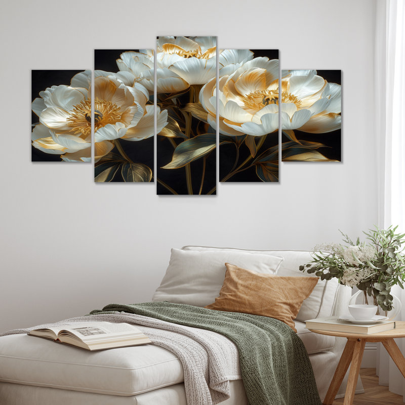 Gatton - Peonies Canvas Art Set