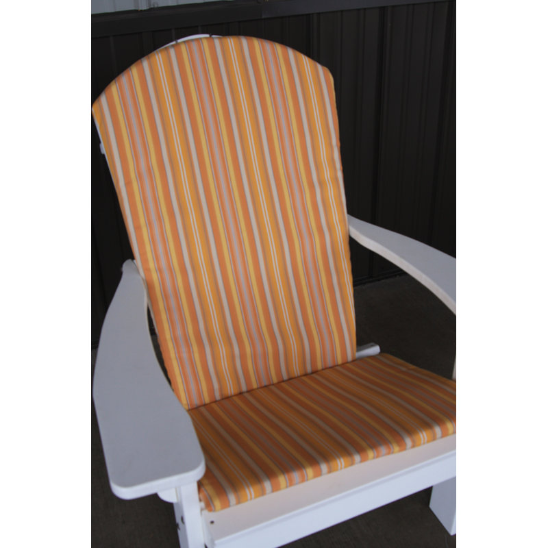 Coussin de chaise Adirondack Agora, Orange