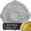 Endurathane Hamilton Ceiling Medallion, 17 3/8"OD x 1 3/4"P (Fits Canopies up to 3 3/4"), Hand-Painted Rich Gold Finish-27780295