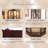  Corner Curio Cabinet, 72" H Lighted Glass Display Cabinet with 6 Adjustable Shelves, China Cabinet with Tempered Glass Doors, Light Blub Included, Rack for Living Room-462916287