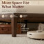 Cadre de lit très grand de qualité supérieure Woodmere avec tête de lit Symmetry, lit plateforme en bois massif, support de lattes en bois, pieds fuselés en bois massif, aucun sommier nécessaire, style Mid-Century moderne (noyer)-235483051-235483089-235483054