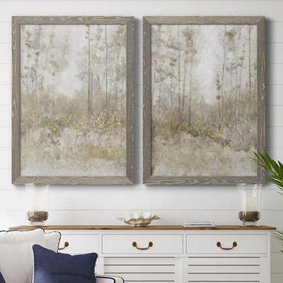 " Thicket Of Trees III " 2 - Pieces
