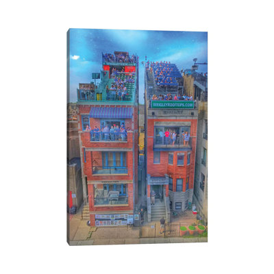 " Wrigley Roofs " by Caitlin Vera