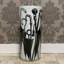 Matias Ceramic Freestanding Umbrella Stand – Glazed Distressed Finish, Weather Resistant, Perfect for Indoor & Outdoor