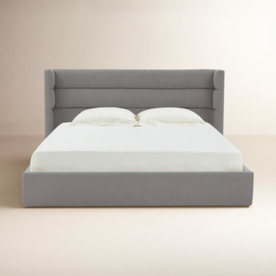 Doria Linen Upholstered Bed