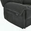 Fauteuil inclinable manuel surchargé - gris foncé-1470350948