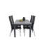 Jayesh 4 - Person Patio Dining Set Extendable Rectangular Table-1417400182-1417400181