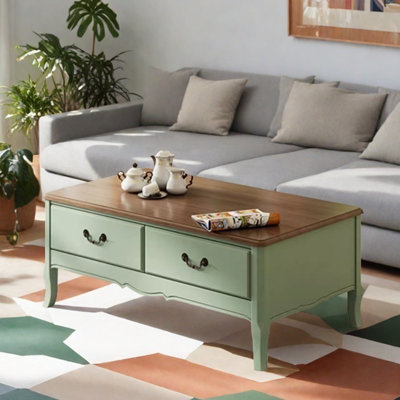 Table basse de style américain