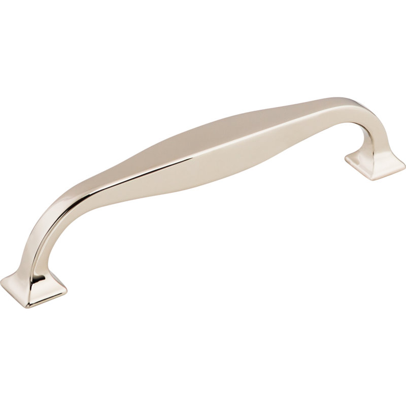 Contour 5 1/16" Center to Center Bar Pull, Polished Nickel