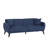 Lelana Twin 78.75 Polyester Tufted Sofa-606691627