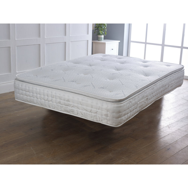 Connley Memory Sprung Pillow Top Cashemere 12 Inch Deep Mattress, Double (4'6)