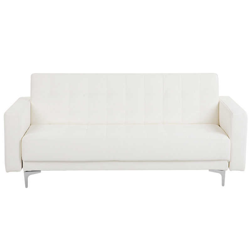 Finnegan 3 Seater Faux Leather Sleeper