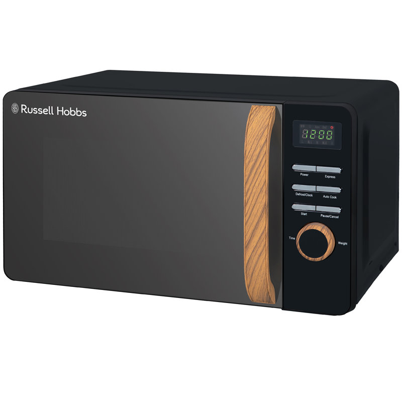 Russell Hobbs RHMD714G-MN Scandi Compact Digital Microwave 17L Grey, Black