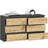 Gelincik Particle Board Rectangle Storage Unit Accent Chest