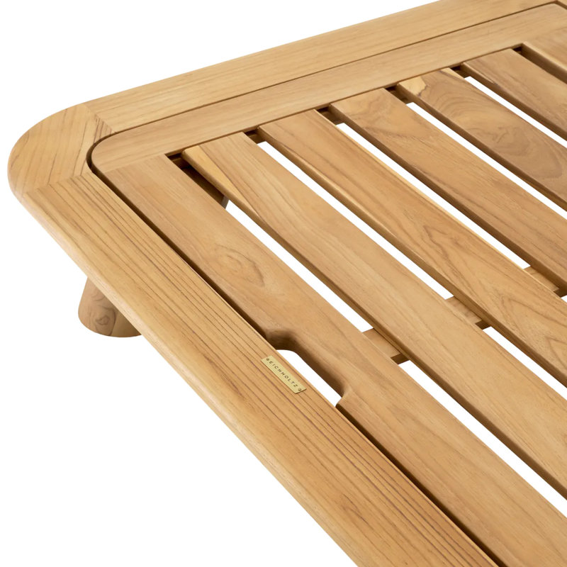 Weston Outdoor Teak Chaise Lounge