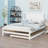 Platform Bed With Adjustable Trundle-643464377