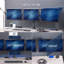Support de bureau triple moniteur