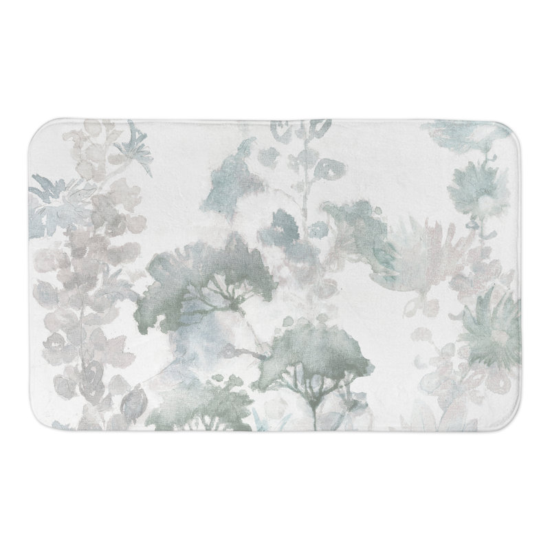 Tapis de bain Soft Wildflowers