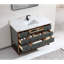 48" Freestanding Standard Single Bathroom Vanity with Top