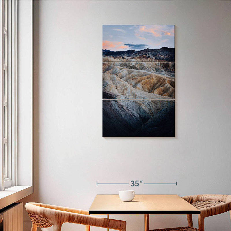 Alvord Zabriskie Point Ridges, 57" H x 36" W