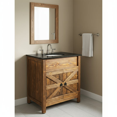 Barn Door Vanity 36 " Wide