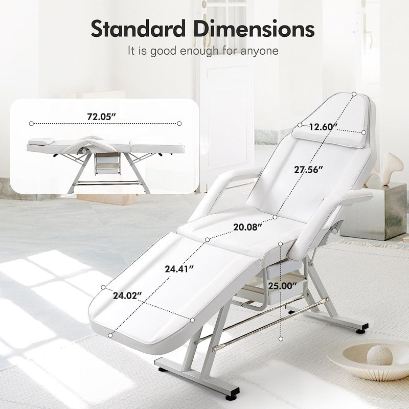 Fauteuil de massage Steen, blanc