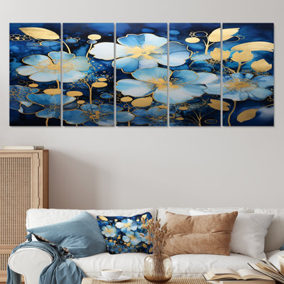 Bolderberg - Poppy Wall Art Decor Set 5 Piece