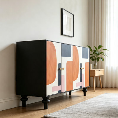 Buffet artistique et élégant à grande capacité
